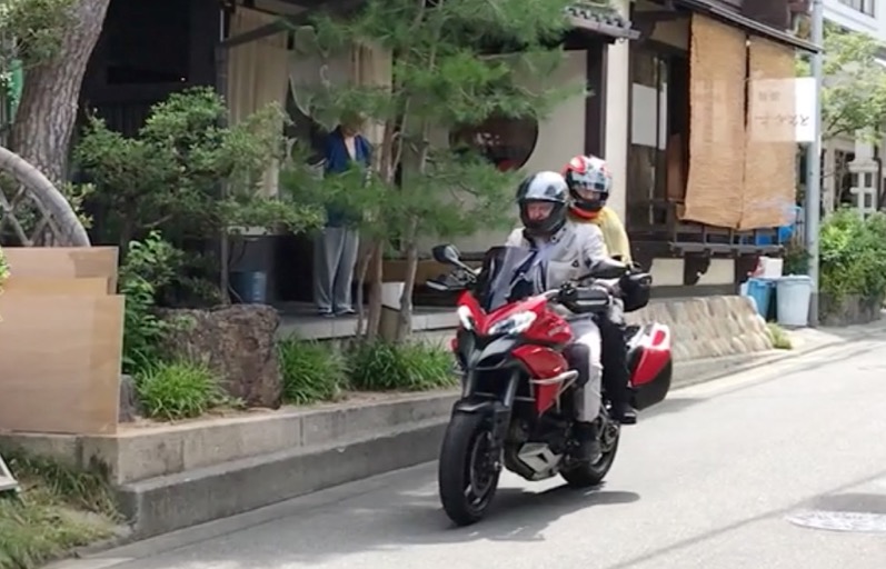 Enjoy romantic 2-up pillion riding in Japan with special NinjaTours tour package with motorcycle rental