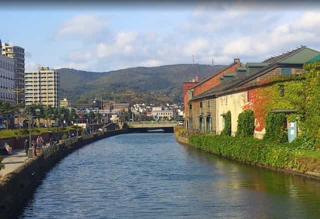 Japan motorcycle rentals ninjatours hokkaido kushiro to ferry tomokamai pretty canal view