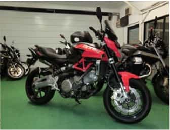 Ninjatours Japan motorcycle tours Aprilia Shiver 750V Twin