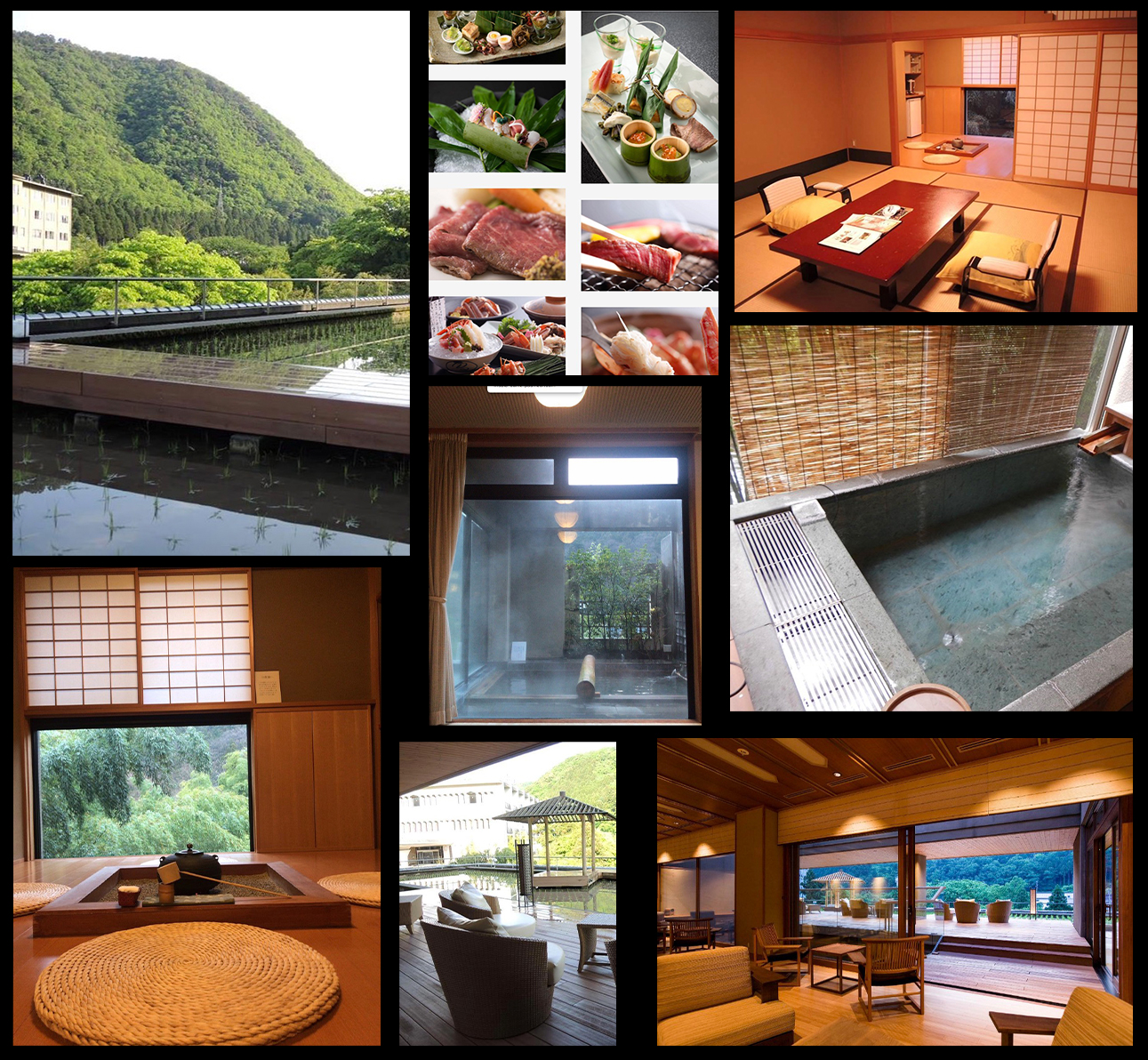 Japan ryokan deluxe class exteriror inter hot springs onsen Fukui