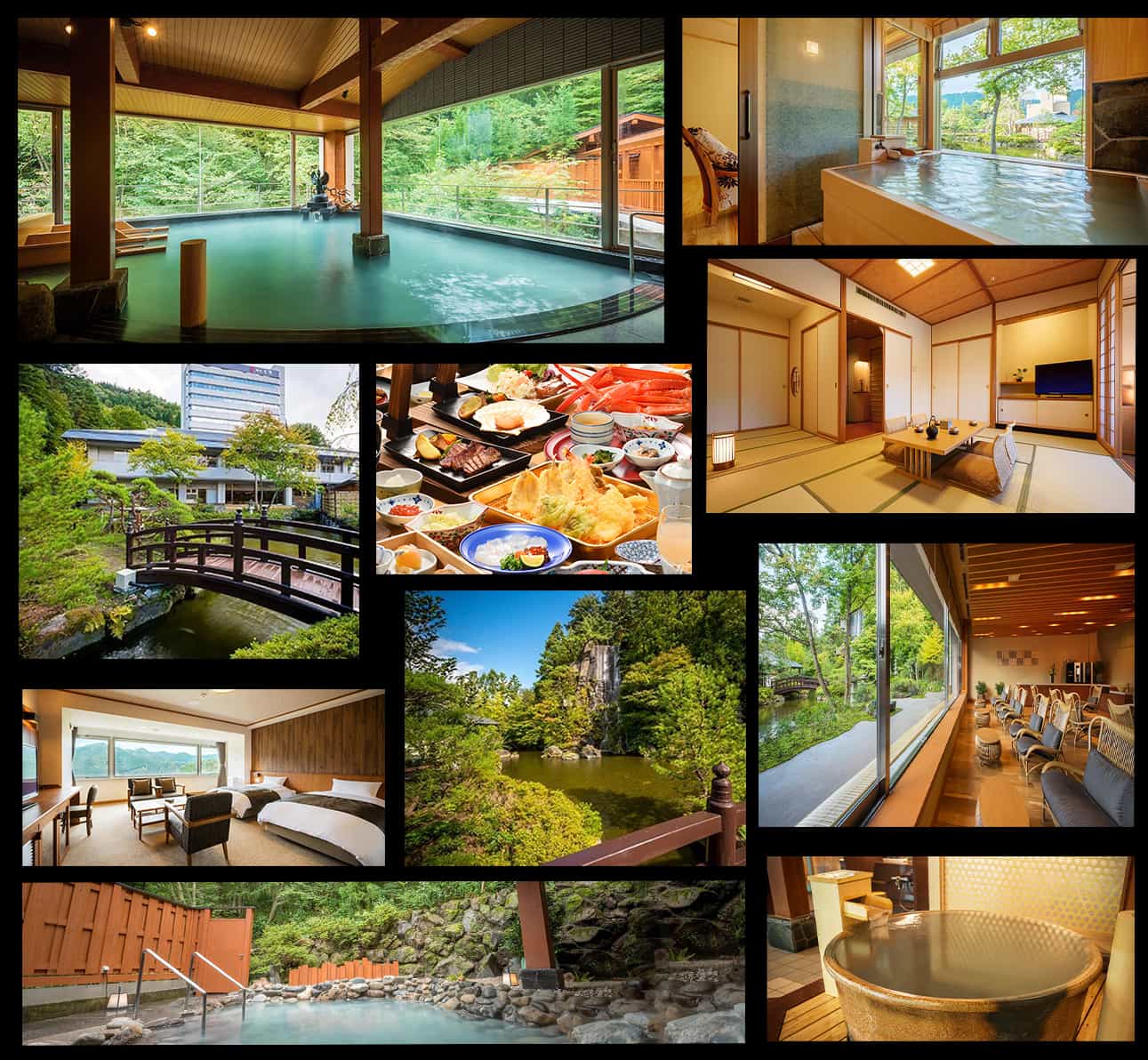 Japan motorcycle tour ninjatours Ginzan Onsen hot springs resort accommodations ryokan