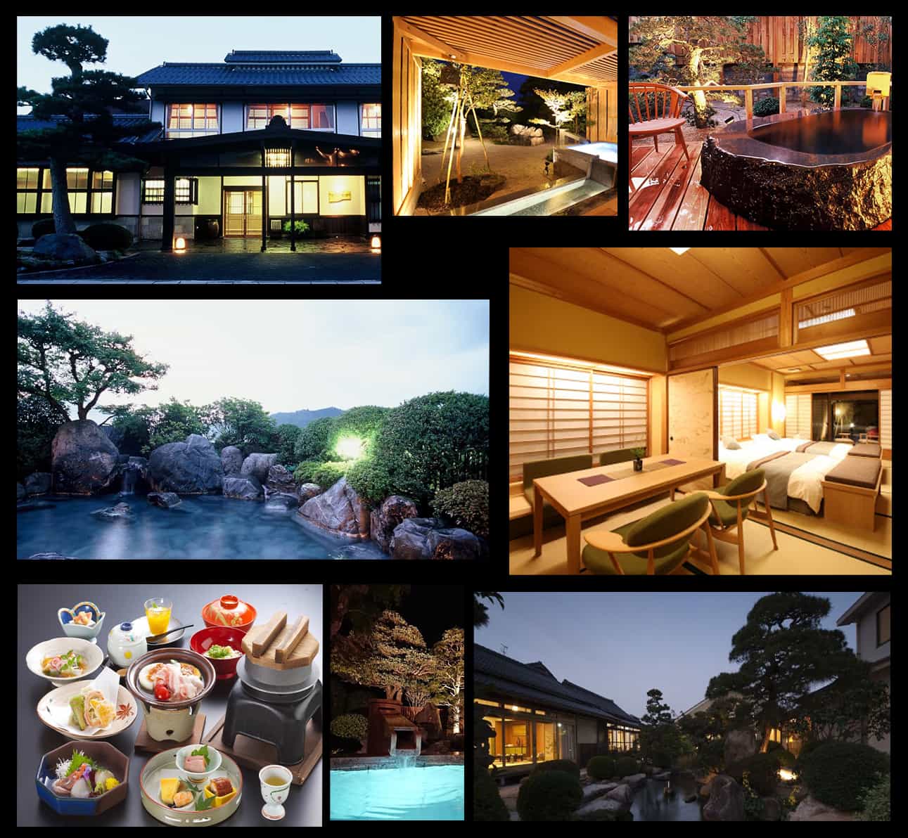 Japan ryokan deluxe class exteriror inter hot springs onsen Izumo