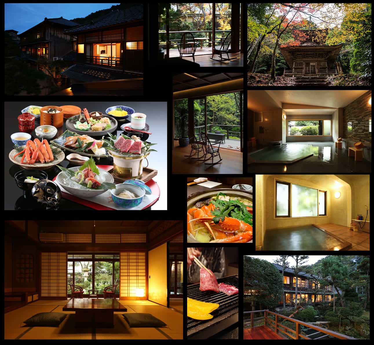 Japan motorcycle tour ninjatours Kinosaki Onsen hot springs resort accommodations ryokan