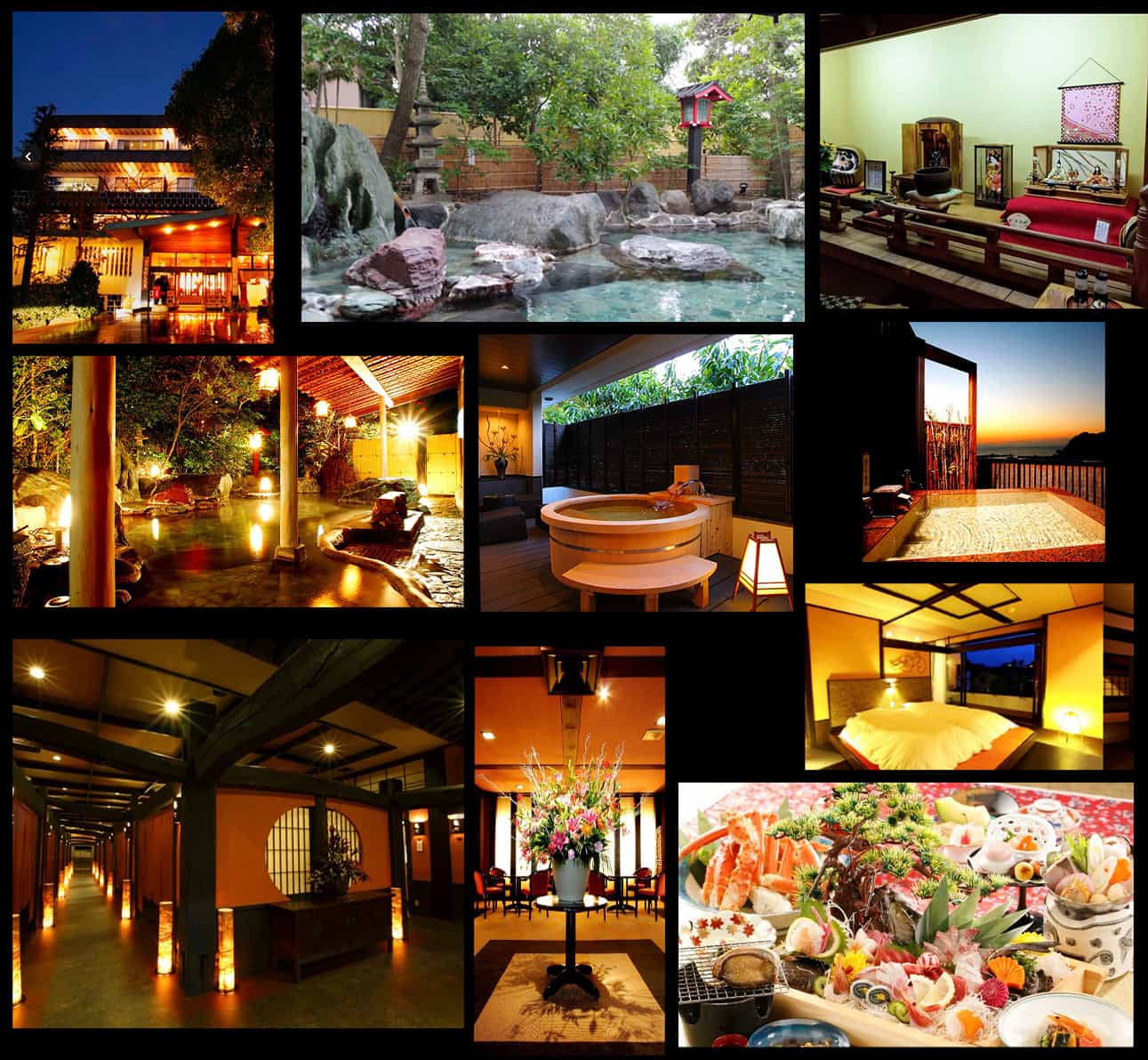 Japan ryokan deluxe class exteriror inter hot springs onsen Hakone