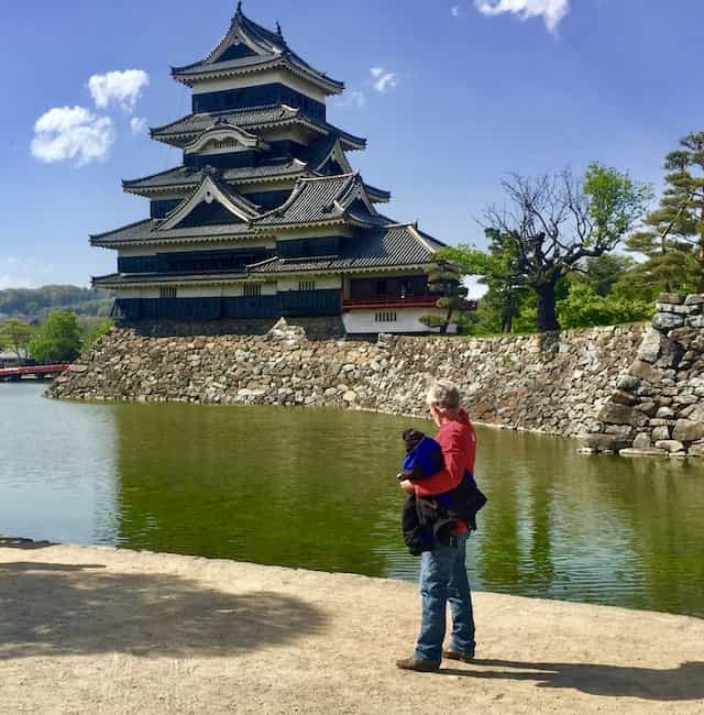 Japan motorcycle tour ninjatours yamanaka matsumoto castle moat