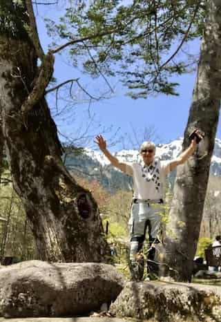 Japan motorcycle tour ninjatours takayama matsumoto trees