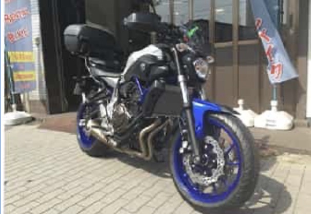 Ninjatours Japan motorcycle tours Yamaha MT-07 ABS