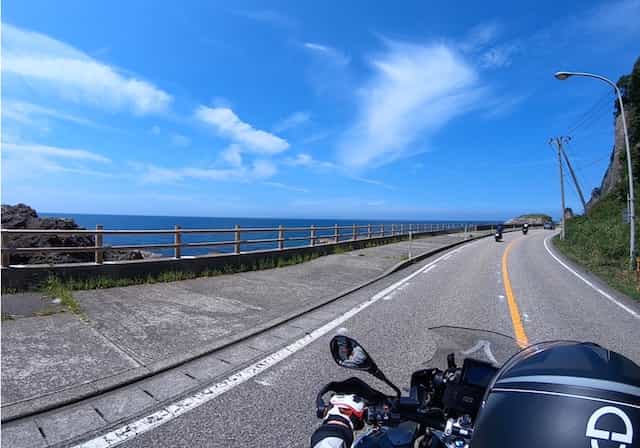 Japan motorcycle tours ninjatours kashiwazaki yunohama road riding