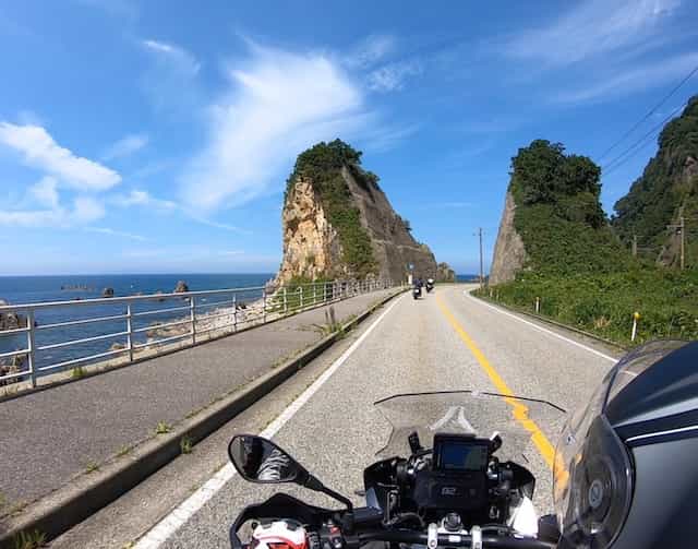 Japan motorcycle touring ninjatours seaside yunohama