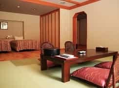 Japan Motorcycle tour ninjatours tokyo shizuoka ryokan bedroom traditional 