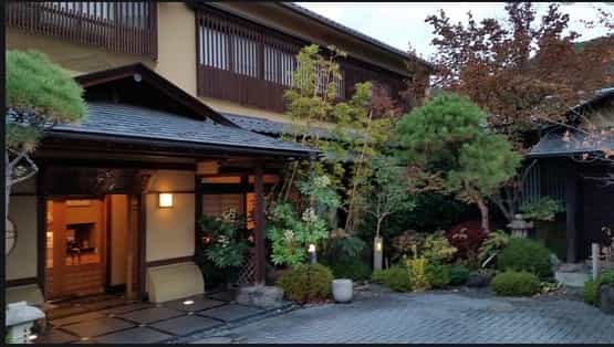 Japan Motorcycle tour ryokan Matsumoto external view