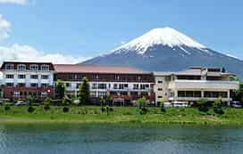 Ninjatours accommodations mt fuji external view ryokan