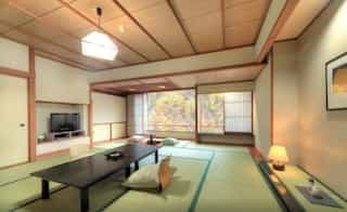 Japan motorcycle tours ninjatours nikko inawashiro ryokan traditional bedroom