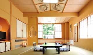 japan motorcycle tour ninjatours aizu uonuma onsen traditional bedroom