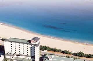 japan motorcycle tour ninjatours nishi izu toba ryokan hotel beach side