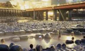 Ninjatours Japan Motorcycle Tour Gero Onsen Riverbed