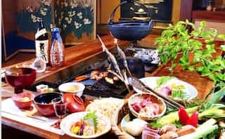 japan motorcycle tours ninjatours matsunoyama kusatsu  dinner