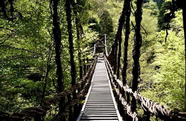 Japan motorcycle tours ninjatours Akashi Kaikyo rope bridge