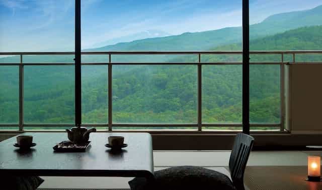 Japan motorcycle tours ninjatours naruko onsen bandai ryokan traditional bedroom
