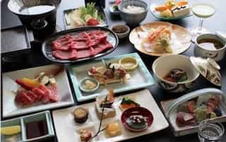 Japan motorcycle tour ninjatours wakayama nabari ryokan kaiseki ryori dinner