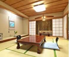 Japan motorcycle tours ninjatours Fukui ryokan bedroom
