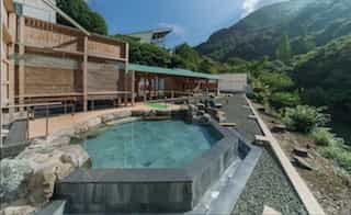 Japan Motorcycle tour ninjatours Ehime deluxe ryokan onsen hot springs 