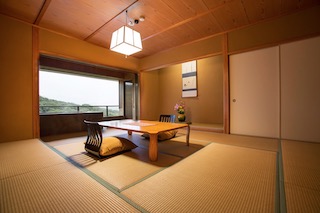 Japan motorcycle tours ninjatours Toba ryokan bedroom view