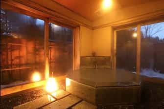 Japan motorcycle tour ninjatours Tazawa Hokkaido Hakodate ryokan traditional japanese hot springs resort onsen