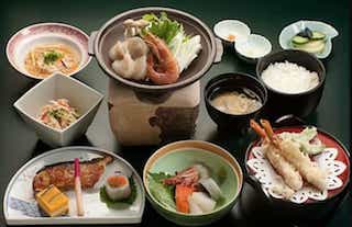 Japan motorcycle tour ninjatours hokkaido kitami Kushiro ryokan kaiseki ryori dinner