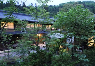 Japan motorcycle tour ninjatours intense riders kiso okuhida takayama ryokan entrance