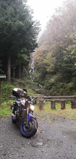 Japan motorcycle tour ninjatours intense riders kiso okuhida takayama rocky washout area parking