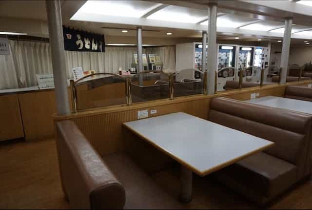 Tokyo Tokushima ferry ninjatours motorcycle tour kitchen
